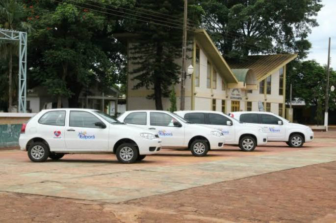 Prefeitura de Itaporã adquire cinco novos veículos para a saúde