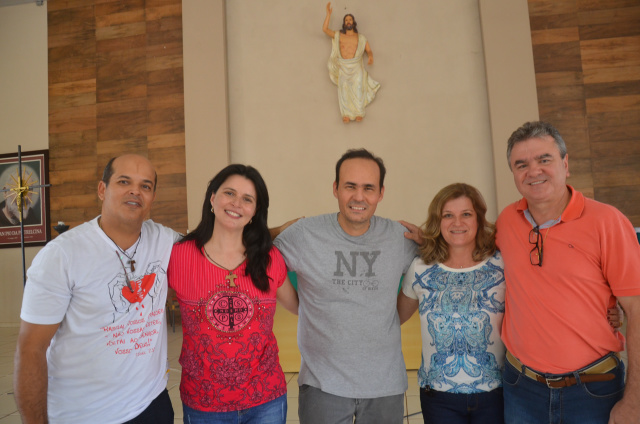 Palestrantes Naor, Luci, Marcelo, Regina e Gilmar palestrantes do evento. Foto: Estanislau Sanabria/RC