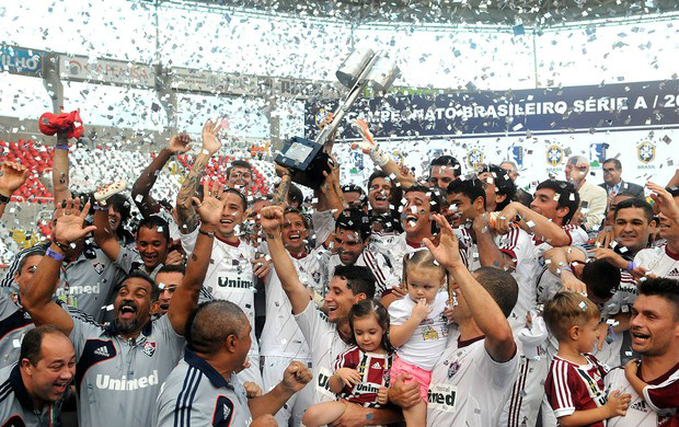 Flu já ergueu a taça, mas segue em busca de recordes no Brasileiro (Foto: André Durão / Globoesporte.com)