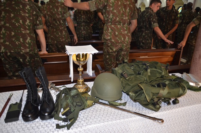 Páscoa Militar 2019 - Missa na Catedral de Dourados