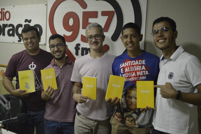 Pré-noviços de Indápolis. Foto: Rádio Coração FM