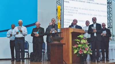 Os presidentes das Comissões Episcopais Pastorais | Foto: CNBB/Daniel Flores