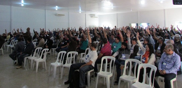 Decisão por paralisação foi tomada durante encontro da categoria