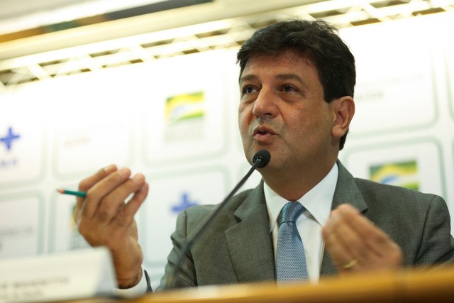 Ministro da Saúde, Luiz Henrique Mandetta. 
Foto: José Cruz/Agência Brasil