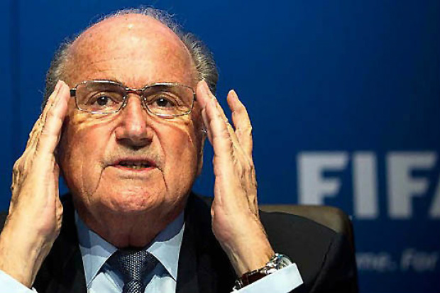 Joseph Blatter mudou o tom e disse que o Brasil precisa trabalhar mais para a Copa (Foto: Agencia AP)
