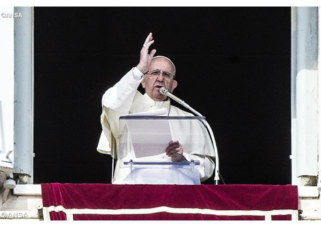Papa Francisco no Angelus - ANSA