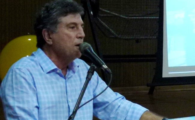 Murilo faz balanço dos cinco anos de administração. Foto: Assecom