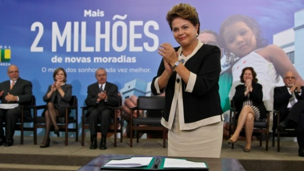 A presidente Dilma Rousseff no lançamento da segunda fase do programa, em junho de 2011 (Roberto Stuckert Filho/PR) 
