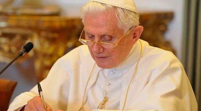 Papa Emérito Bento XVI. Crédito: Vatican Media / ACI Prensa
