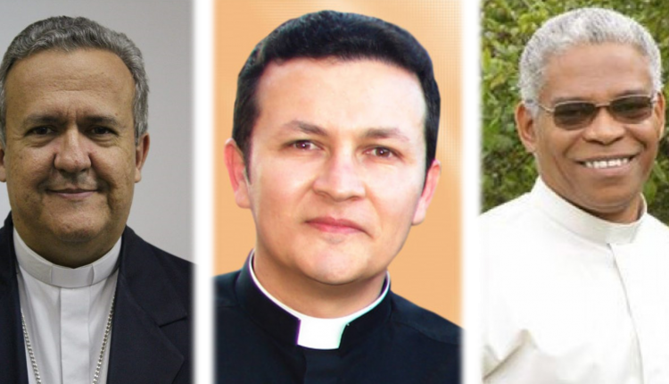 Dom Dimas, Padre Crispim e Dom Henrique. Foto: Divulgação/CNBB