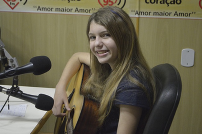 Gabi Andrade. Foto: Estagiárias (IFMS)