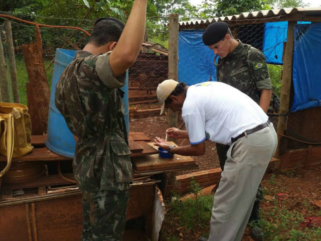 Prefeitura de Dourados e parceiros vistoriam imóveis e orienta sobre o combate ao mosquito Aedes aegypti