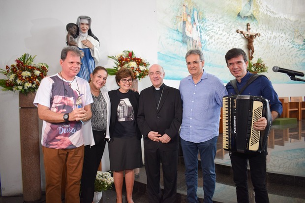 Ao centro, o arcebispo da arquidiocese de São Salvador e primaz do Brasil, dom Murilo Krieger. Fotos: Sara Gomes