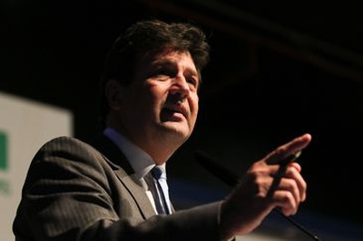 O ministro da Saúde, Luiz Henrique Mandetta, participa da abertura oficial do 35º Congresso Nacional de Secretarias Municipais de Saúde (Conasems), no Centro de Convenções Ulysses Guimarães. - Fabio Rodrigues Pozzebom/Agência Brasil