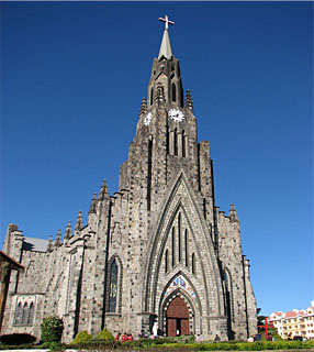 Catedral de Pedra, uma das maiores atrações turísticas da serra gaúcha