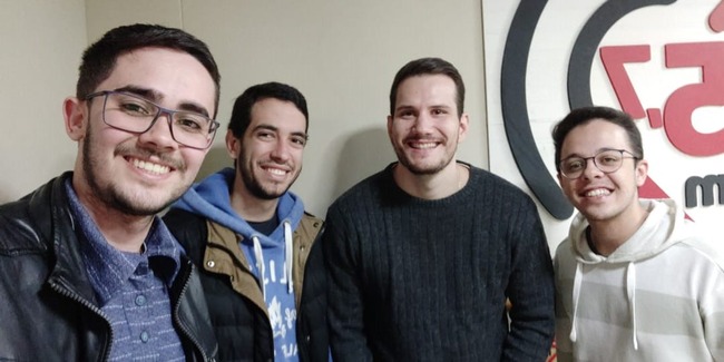 Gabriel Fernandes, Gabriel, Willian e Junior.