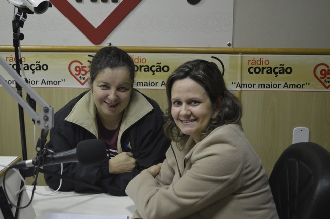 Ozair Sanabria e Fabricia Costa. Foto: Estagiárias do IFMS