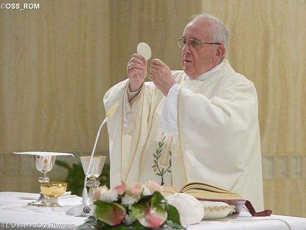 Papa Francisco celebra Missas na Casa Santa Marta desde o início de seu pontificado / Foto: L’Osservatore Romano