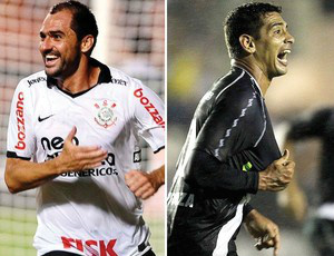 Danilo e Diego Souza, esperanças de Timão e
Vasco (Montagem:  Globoesporte.com)