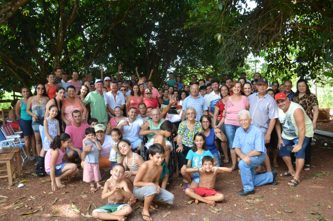 Almoço reúne familiares do contribuinte da FTM Adão Mascate