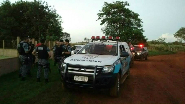 Polícia foi até a área em março, mas relatou hostilidade dos índios (Foto: Arquivo/Dourados News)