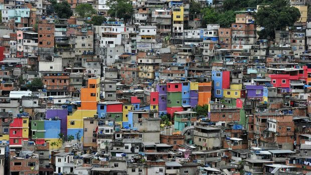Favela da Rocinha. Foto: Christophe Simon/AFP
