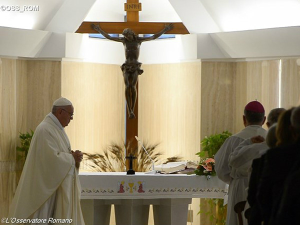 Papa pede docilidade ao Espírito SAnto / Foto: L’Osservatore Romano