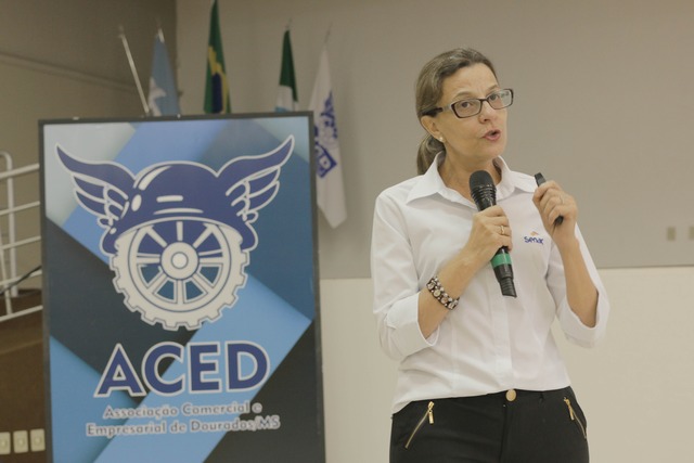Foto: Arquivo Aced/Rayssa Brandão
Instrutora do Senac, Serrame Borges, ministrará a palestra no Despertar