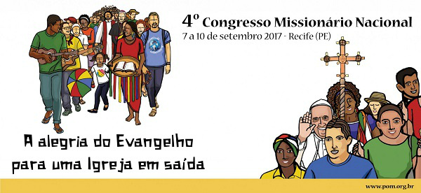 As dioceses de todo o país vão receber ainda em março o texto-base do 4º Congresso Missionário Nacional (4º CMN) que será realizado na arquidiocese de Olinda e Recife (PE), entre os dias 7 e 10 de setembro. O documento será enviado aos regionais da Conferência Nacional dos Bispos do Brasil (CNBB) para que façam a distribuição para suas dioceses. O material, para ser trabalhado nas comunidades, traz diretrizes gerais para impulsionar as Igrejas particulares para um dinamismo de saída e caminhar juntos no testemunho da alegria do Evangelho, da comunhão e do profetismo. 