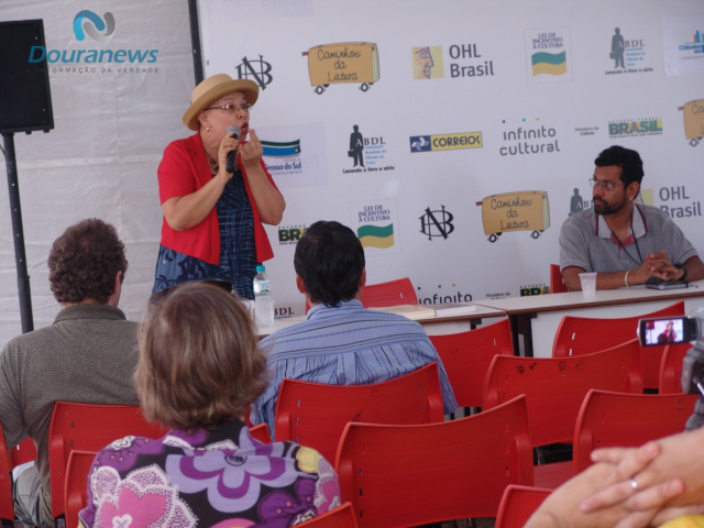 
Graciela Chamorro e Jorge Eremites apresentaram produção ontem na Feira Assessoria