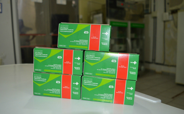 Doses chegaram ao Núcleo de Imunização e serão distribuídas a partir desta quinta-feira (Foto: Fabiane Dorta)