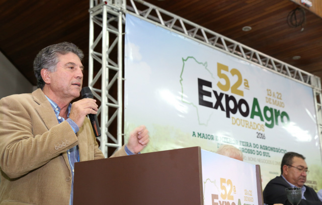 Foto: A Frota
O prefeito Murilo participou sábado da abertura oficial da 52ª Expoagro de Dourados, no Parque de Exposições João Humberto de Carvalho. 
