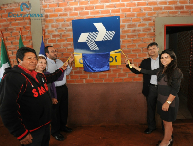 Inauguração da agência dos Correios na Reserva Indígena de Dourados Foto: Assessoria