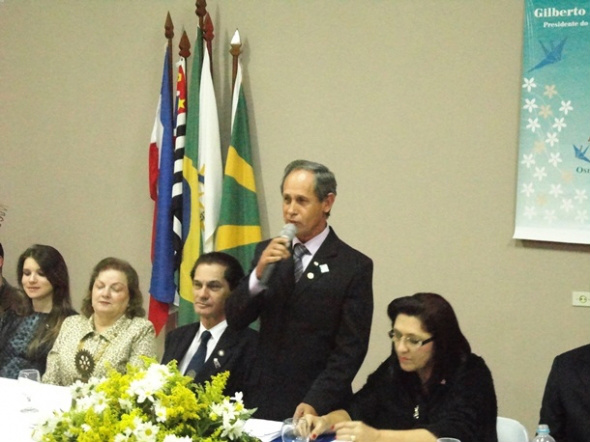 Gilberto Silva de Macedo é o novo Presidente do Rotary de Itaporã