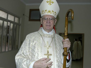 Arcebispo Militar de Brasília, Dom Osvino José Both, na Catedral Diocesana Imaculada Conceição.