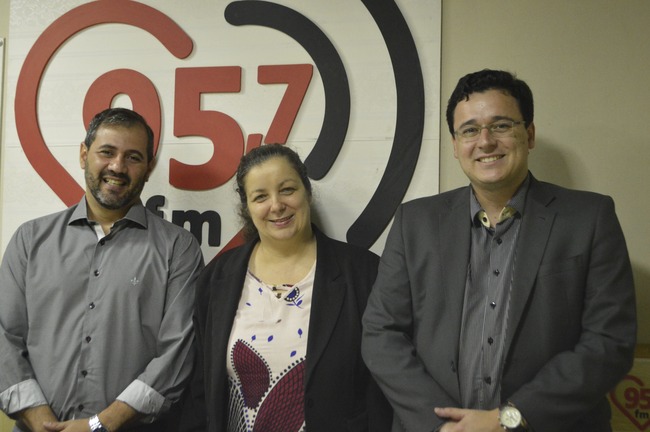 Sr. Laércio, Ozair e Fernando. Foto: RC