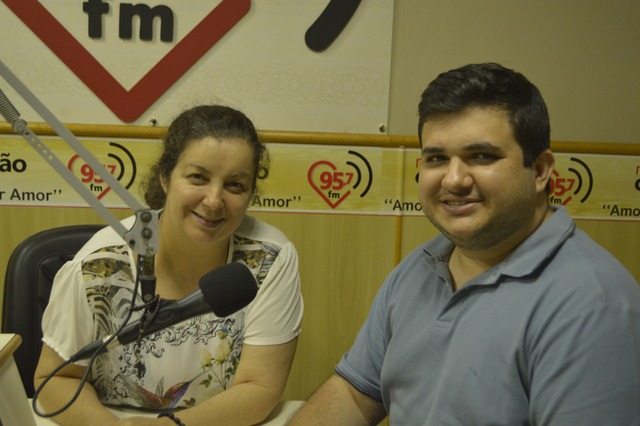 Ozair Sanabria e Padre Bruno Florindo. Foto: RC.