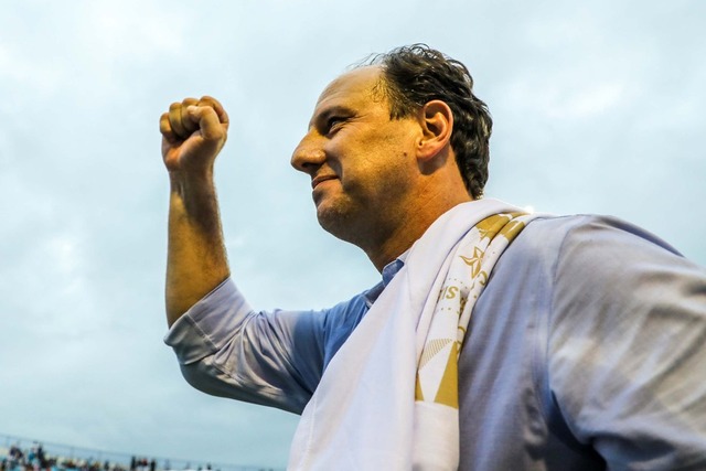 Rogério Ceni conquistou três títulos como técnico do Fortaleza — Foto: Cristiano Andujar/Futura Pres