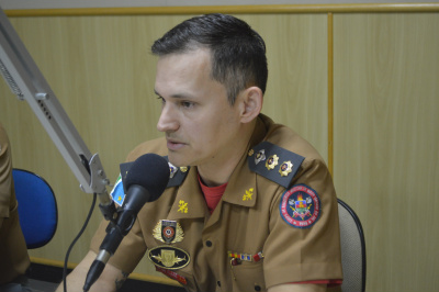  Tenente-coronel Flávio Pereira Guimarães, assumiu o comando do Bombeiro de Dourados no  mês junho, vindo de Caarapó.