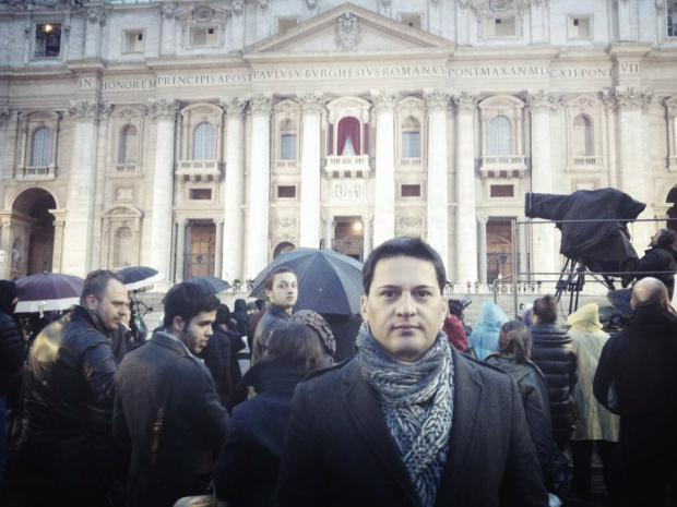 Pe. Adryano Stevanelli, que está no Vaticano