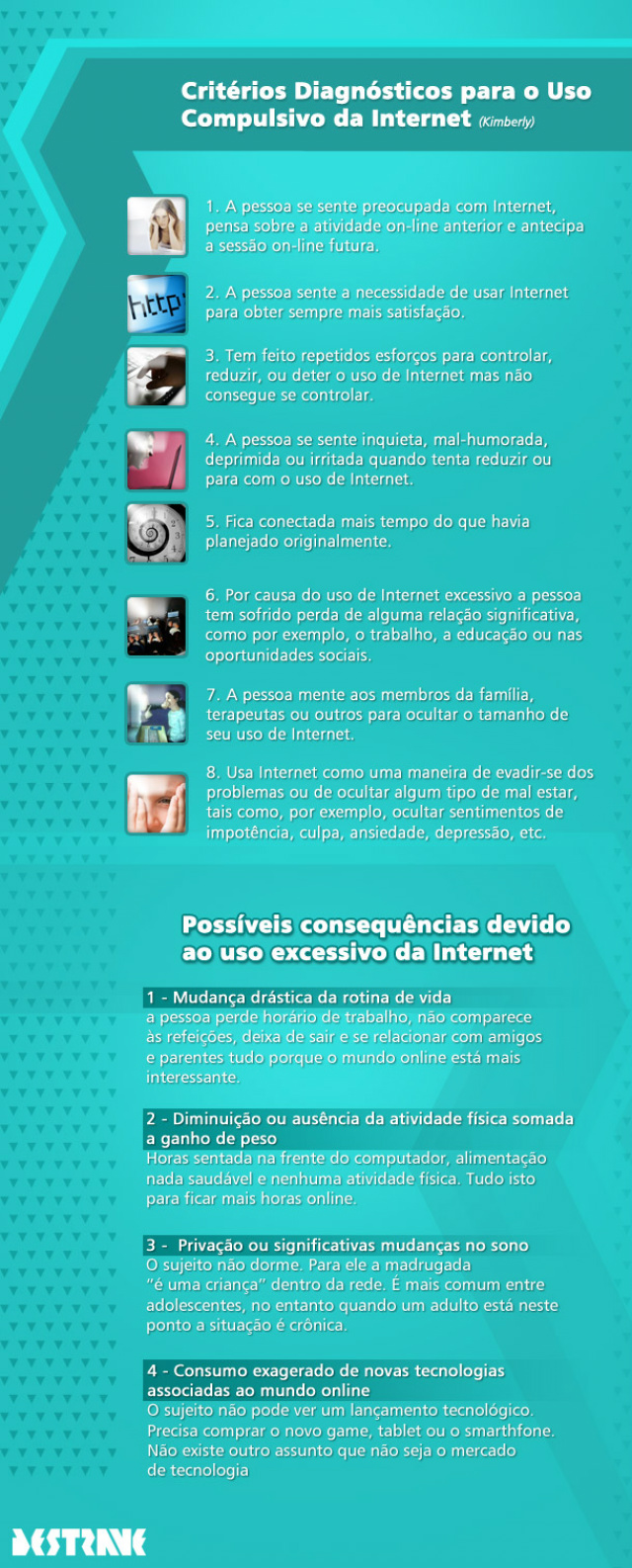 Vicio de internet. Isto existe?