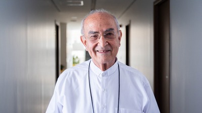 Dom Luiz Soares Vieira, arcebispo emérito de Manaus (AM) e presidente da Comissão Especial para os Bispos Eméritos. Crédito: Daniel Flores/CNBB