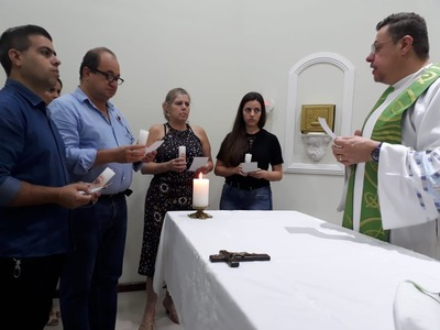 Empresários de Dourados participam da missa do projeto 'Amigo do Coração'