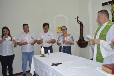 Empresários de Dourados participam da missa do projeto 'Amigo do Coração'