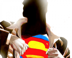 Pense bem. Você se relaciona com Deus ou com o super-homem?