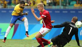 Brasil se classificou fazendo 4x0 contra a Dinamarca em SalvadorFernando Donafci/Reuters