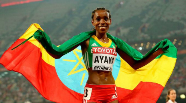 Almaz Ayana. Foto: Facebook Almaz Ayana
