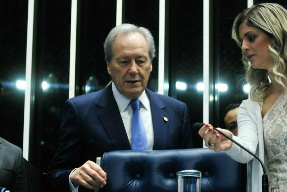 O presidente do Supremo Tribunal Federal, ministro Ricardo Lewandowski, vai acertar os detalhes do julgamento  final do processo de impeachment Foto: Geraldo Magela/Agência SenadoGeraldo Magela