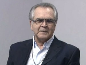 Padre Zezinho está internado no Pio XII, em São
José (Foto: Reprodução/TV Vanguarda)