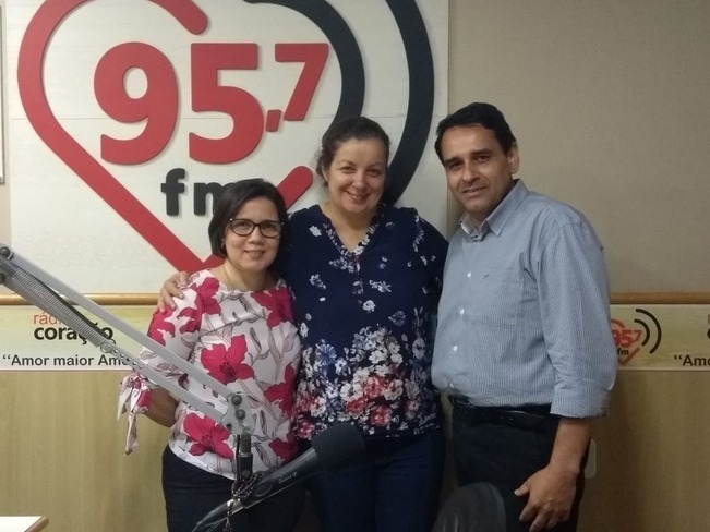 Karina, Ozair e Nei. Foto: RC